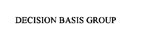 DECISION BASIS GROUP