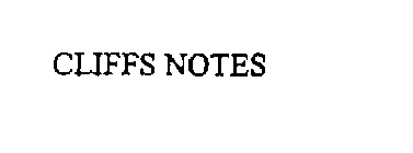 CLIFFS NOTES