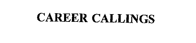 CAREER CALLINGS