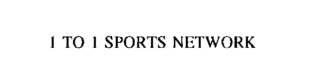 1 TO 1 SPORTS NETWORK