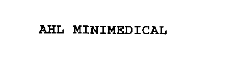 AHL MINIMEDICAL