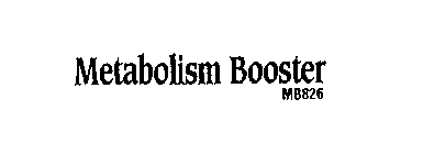 METABOLISM BOOSTER MB826