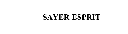 SAYER ESPRIT