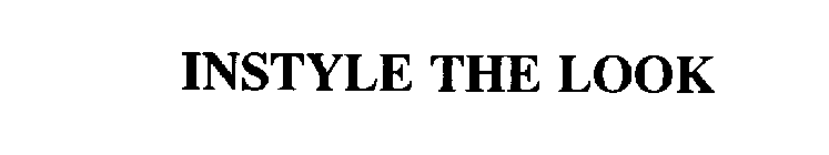 INSTYLE THE LOOK