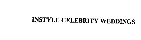 INSTYLE CELEBRITY WEDDINGS