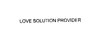 LOVE SOLUTION PROVIDER