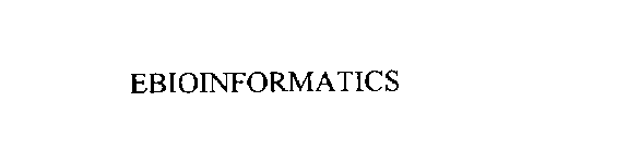 EBIOINFORMATICS