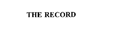 THE RECORD