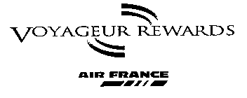 VOYAGEUR REWARDS AIR FRANCE