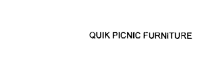 QUIK PICNIC FURNITURE