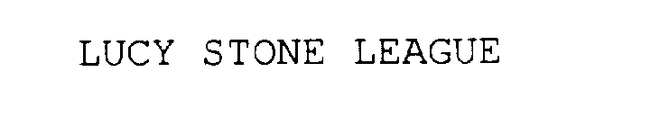 LUCY STONE LEAGUE