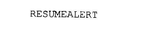 RESUMEALERT