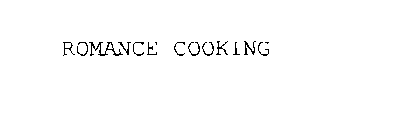 ROMANCE COOKING