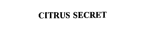 CITRUS SECRET