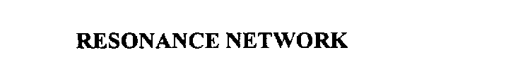 RESONANCE NETWORK