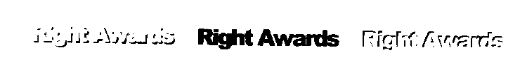 RIGHT AWARD