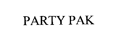 PARTY PAK