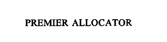 PREMIER ALLOCATOR