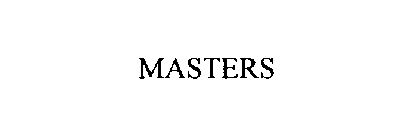 MASTERS