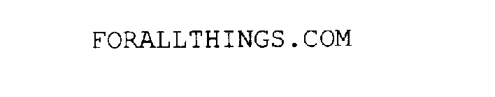 FORALLTHINGS.COM