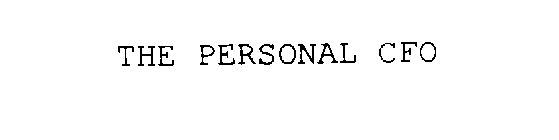 THE PERSONAL CFO