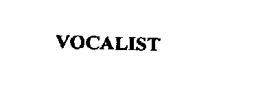 VOCALIST
