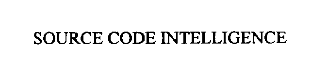 SOURCE CODE INTELLIGENCE