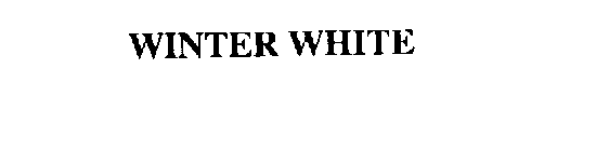 WINTER WHITE