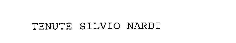 TENUTE SILVIO NARDI