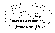 Z ZIKER CLEANERS & UNIFORM RENTALS TRUSTED SINCE 1917