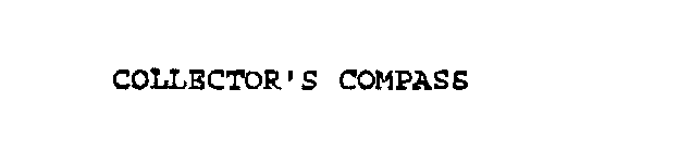 COLLECTOR'S COMPASS