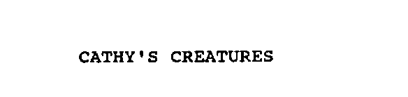 CATHY'S CREATURES