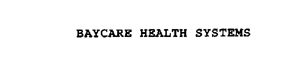 BAYCARE HEALTH SYSTEMS
