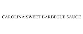 CAROLINA SWEET BARBECUE SAUCE