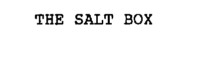 THE SALT BOX