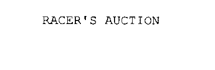 RACER'S AUCTION