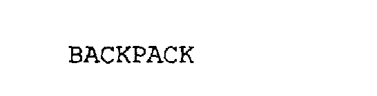 BACKPACK