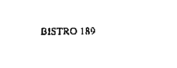 BISTRO 189