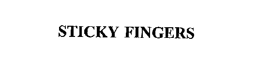 STICKY FINGERS