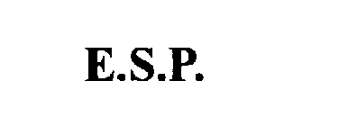 E.S.P.