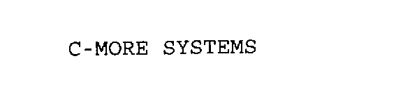 C-MORE SYSTEMS