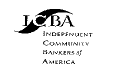 ICBA INDEPENDENT COMMUNITY BANKERS OF AMERICA