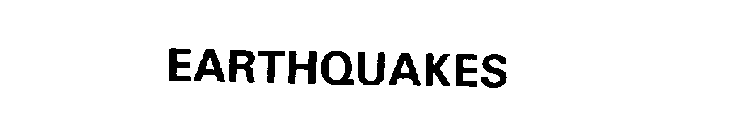 EARTHQUAKES