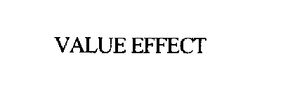 VALUE EFFECT