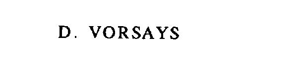 D. VORSAYS