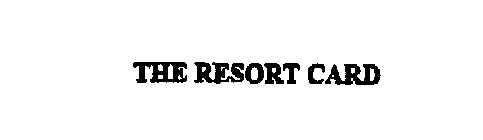 THE RESORT CARD