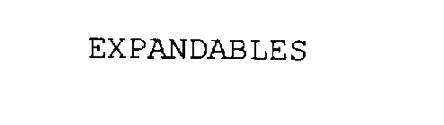 EXPANDABLES