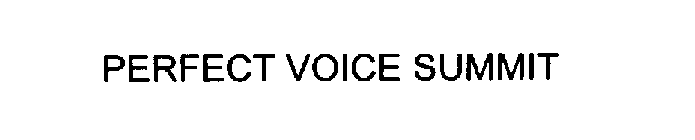 PERFECT VOICE SUMMIT