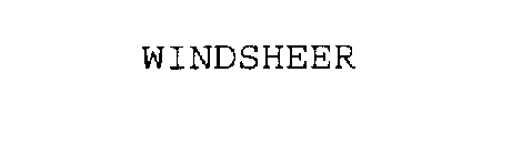 WINDSHEER