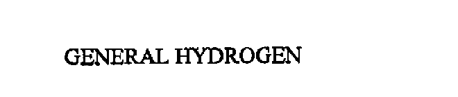GENERAL HYDROGEN